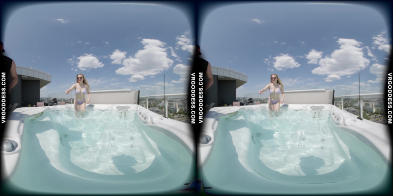 Behind The Scenes With Babyhunterz Taking A Nude Swimming Dip In Rooftop Jacuzzi - Image 1
