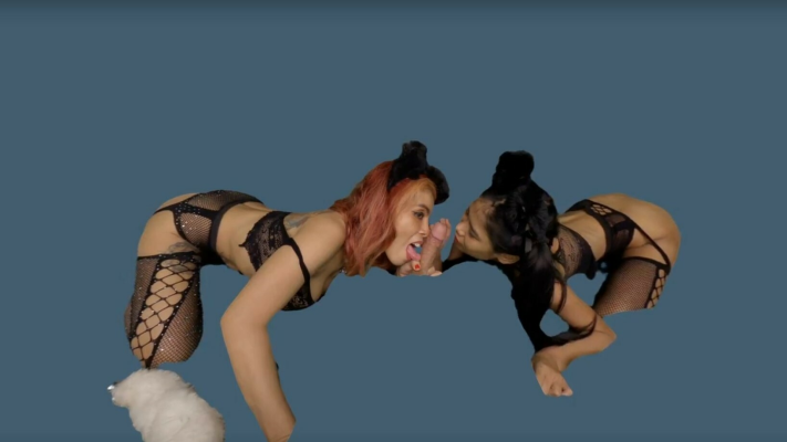 Halloween Catgirls VR Thrill with AmyVR & Gael - Image 2