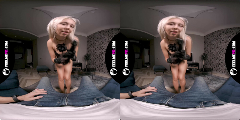 Nico's Intense VR180 Solo with Big Black Toy - Image 1