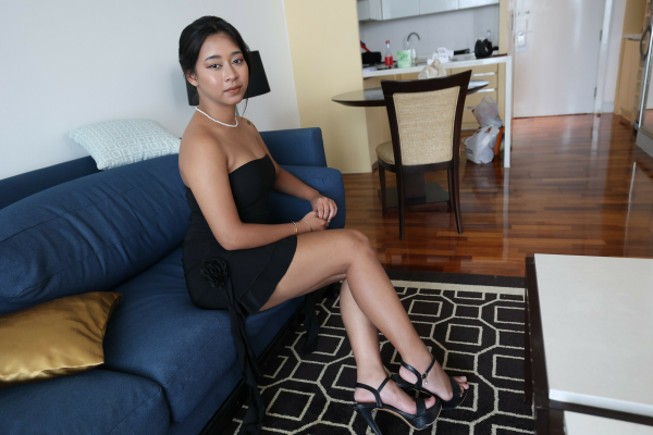 Gigi Rouge: Thai Teen's Wild First Date Fuck - Image 1
